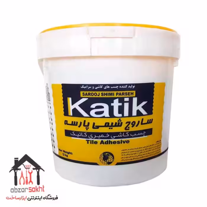 چسب کاشی کاتیک 12 کیلوگرمی شیمی پارسه