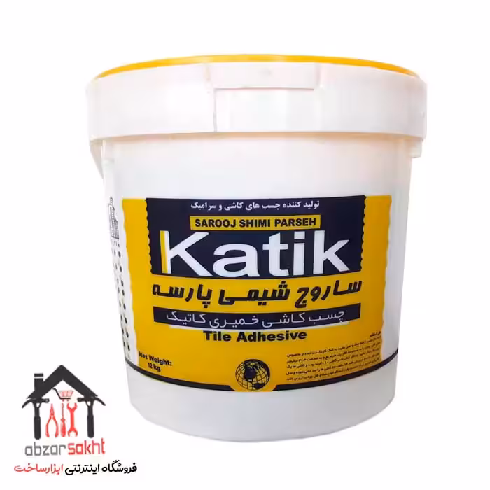 چسب کاشی کاتیک 12 کیلوگرمی شیمی پارسه