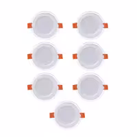 پنل ال ای دی 9 وات پارس شعاع توس مدل گلاریس دایره بسته 7 عددی