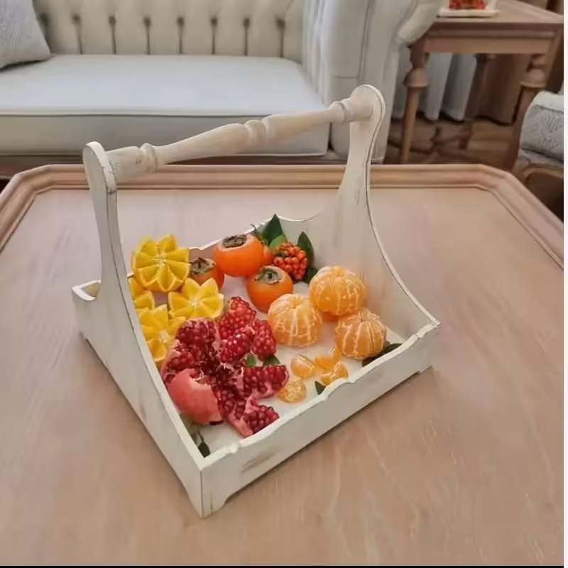 رایزر دسته دار مربع سینی دسته دار مربع