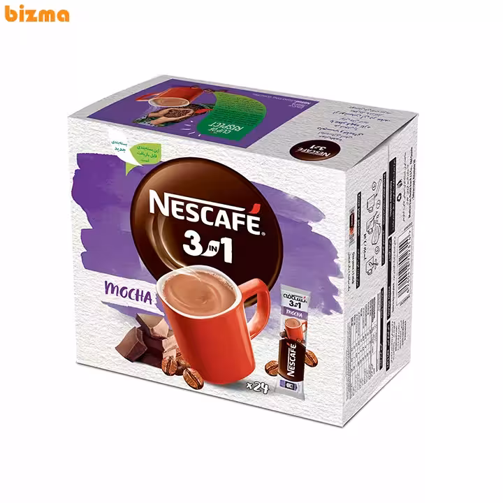 کافی میکس 3 در 1 موکا نسکافه – 24 عددی