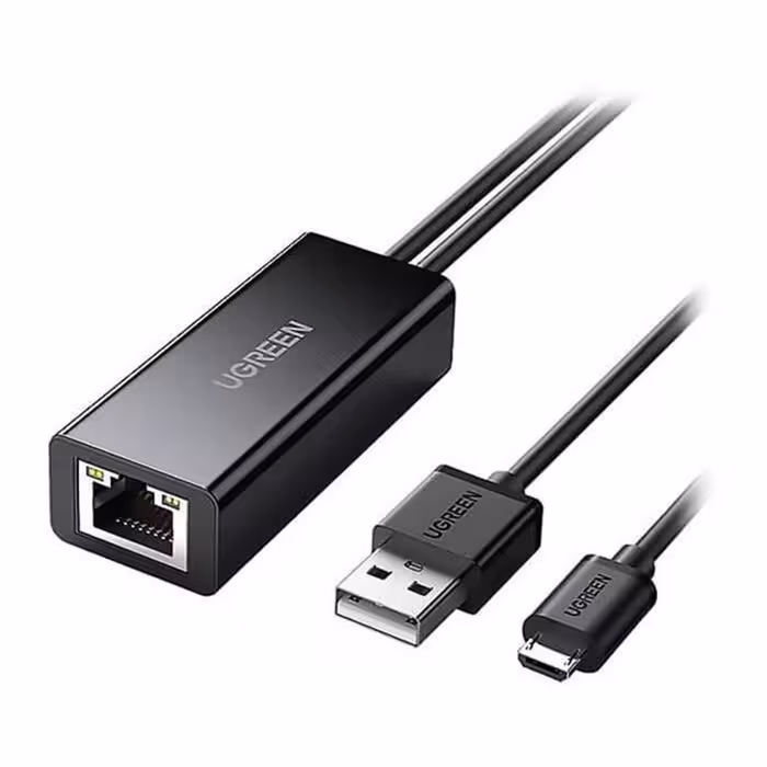 کابل تبدیل 1متری Micro USB به RJ45 یوگرین مدل 30985