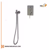 توالت دوان مدل پلانی  بیده کروم مات