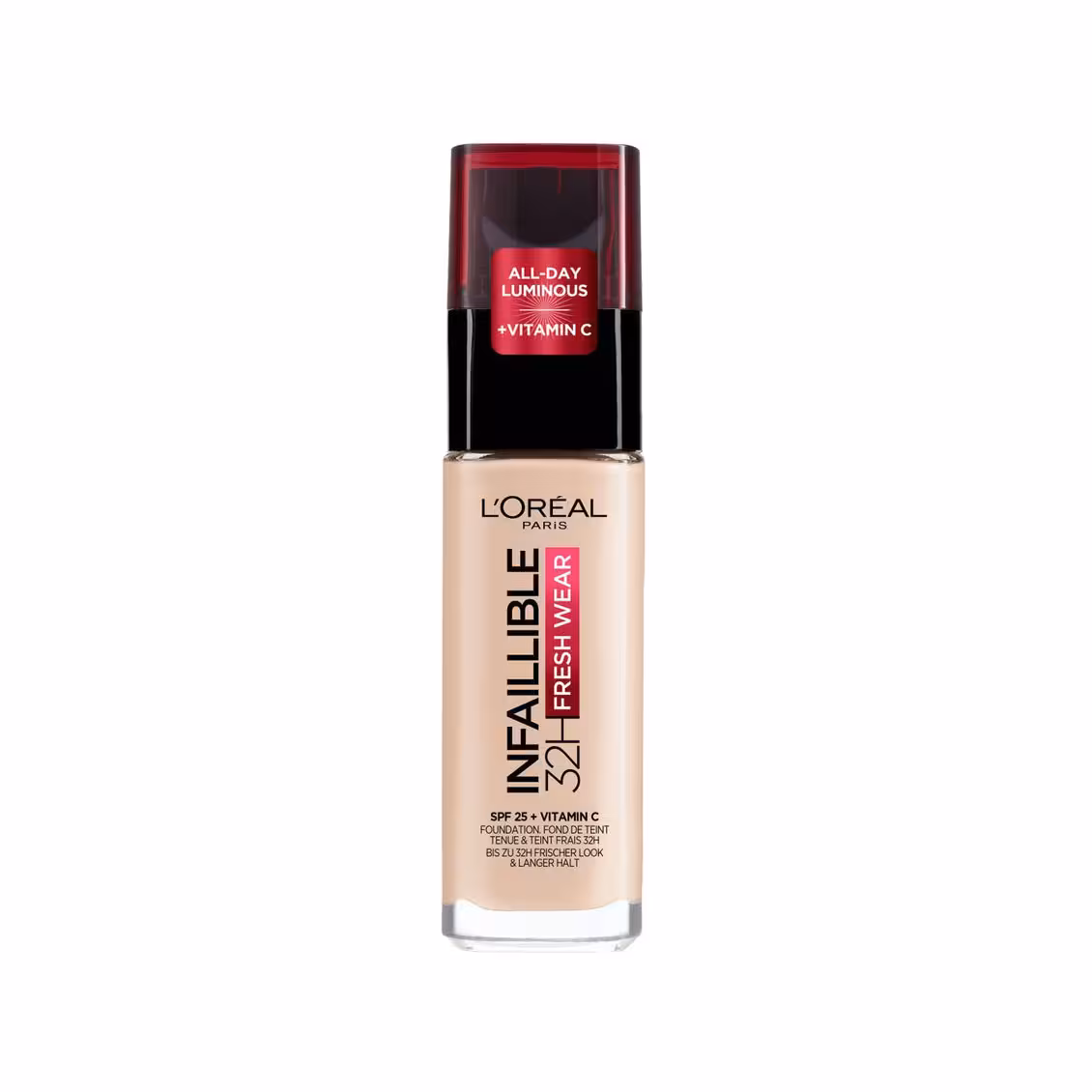 کرم پودر لورال رنگ 015 INFAILLIBLE L’OREAL INFALLIBLE 32H Fresh Wear Foundation- 30ml