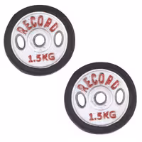 وزنه دمبل رکورد کد 1621 وزن 1.5 کیلوگرم بسته 2 عددی | کالا مکس