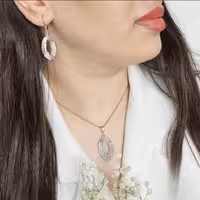 نیمست تراش نقره جواهری کد 00286