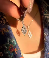 نیمست نقره جواهری کد 00061