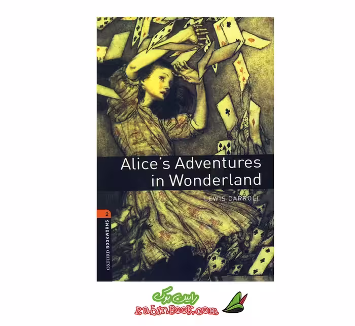 کتاب داستان بوک ورم Alices Adventures in Wonderland