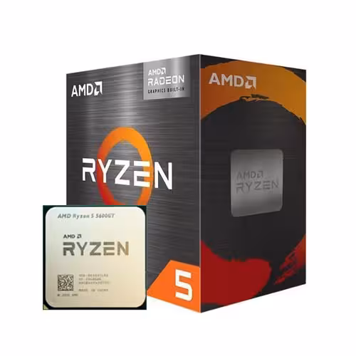 پردازنده دسکتاپ AMD مدل AMD Ryzen 5 5600GT • همراه با جعبه و خنک کننده