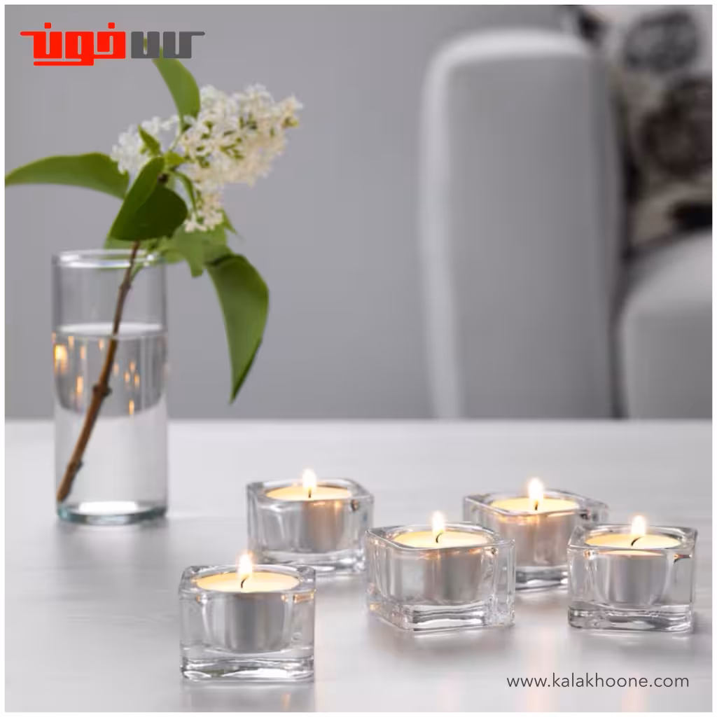 جا شمعی ایکیا مدل GLASIG