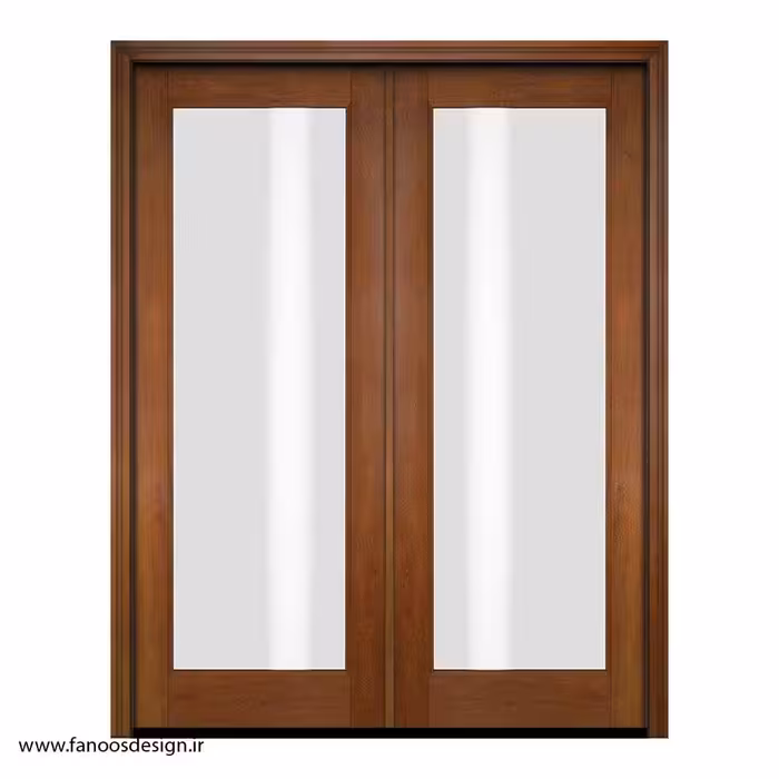 درب دو لنگه داخلی نشیمن مدرن کد 1115