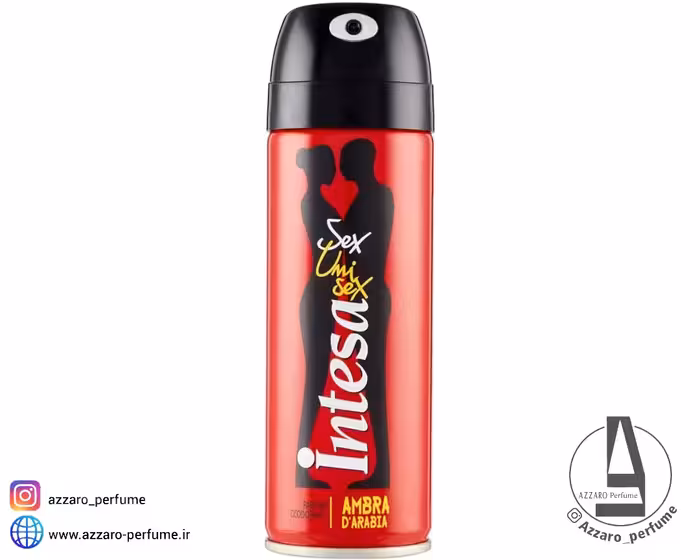 اسپری بدن یونی آمبرا د عربیا اینتسا حجم 125 میل