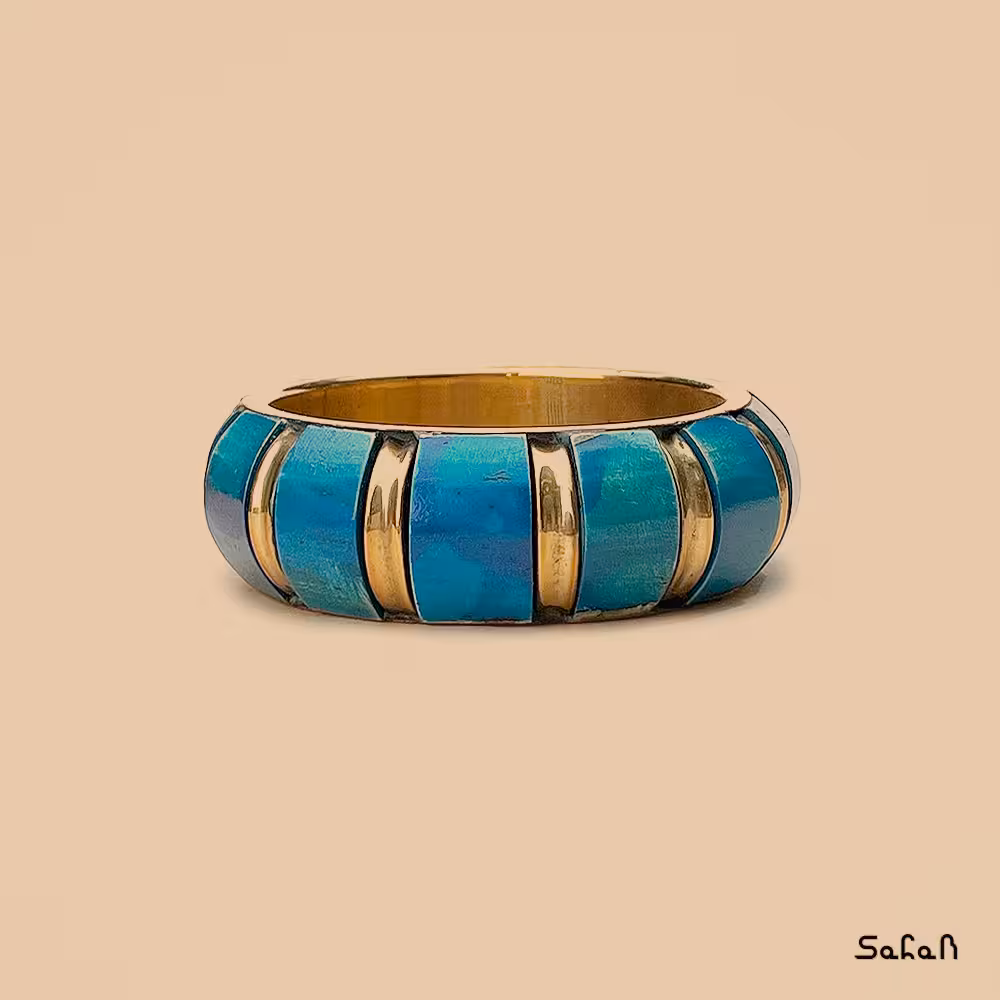 النگو برنجی استخوانی