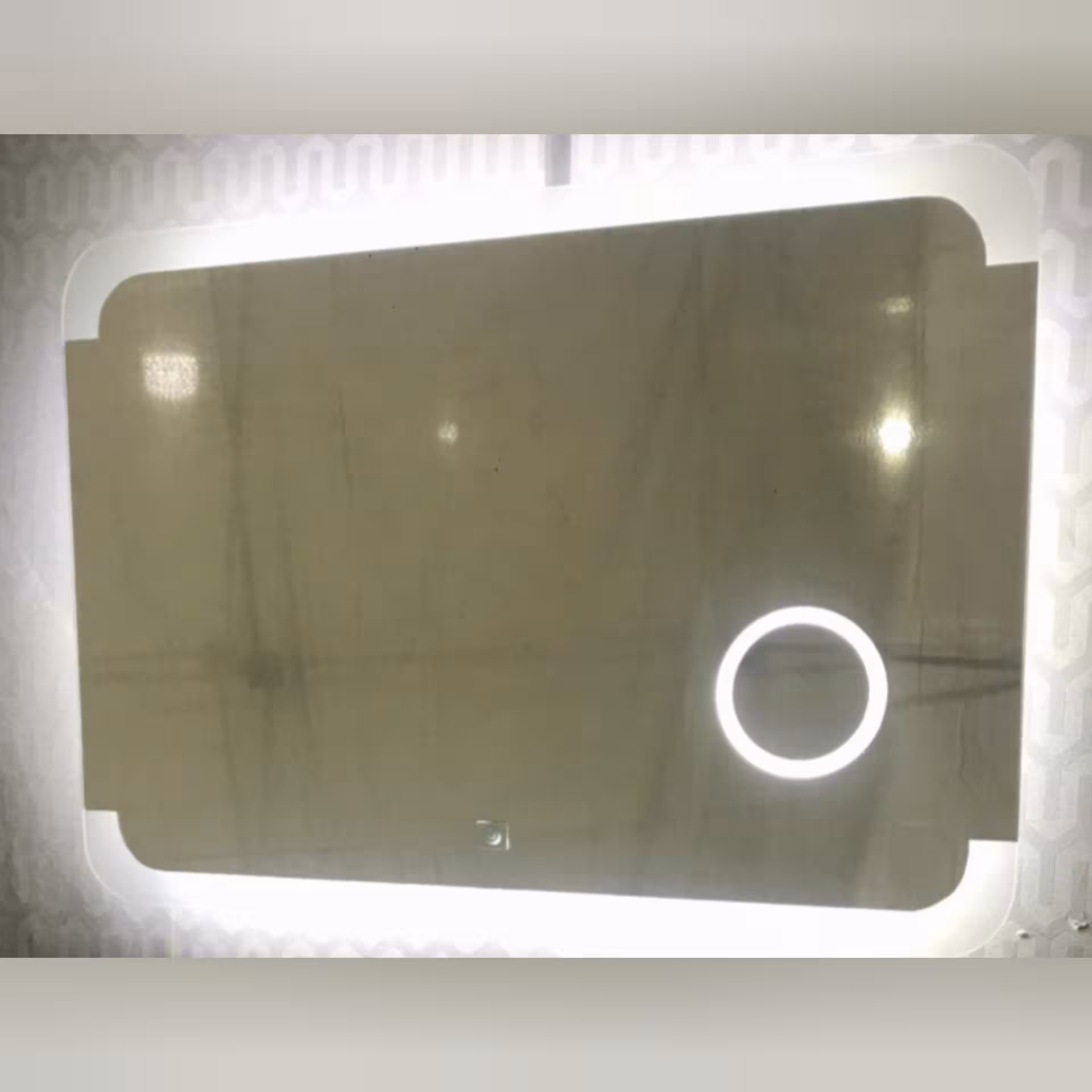 آینه بک لایت سند بلاست مدل MF11 سایز 80*100