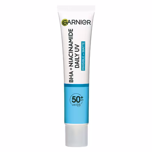 ضد آفتاب فلوئيدي حاوي نياسين آميد و BHA گارنير با SPF50