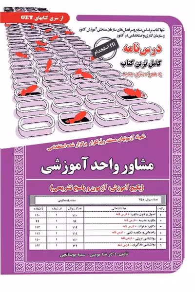استخدامی مشاور واحد آموزشی سامان سنجش