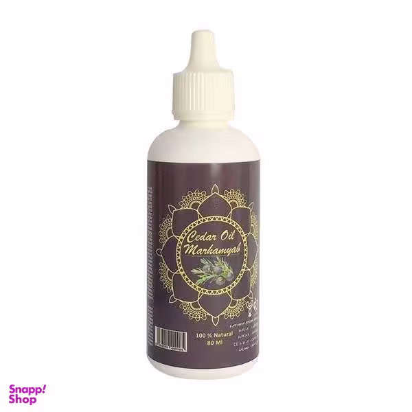 روغن تقویت کننده مو و ریش و سبیل مرهم یاب (Marhamyab) (Marhamyab) مدل سرو کوهی حجم 80 میلی لیتر