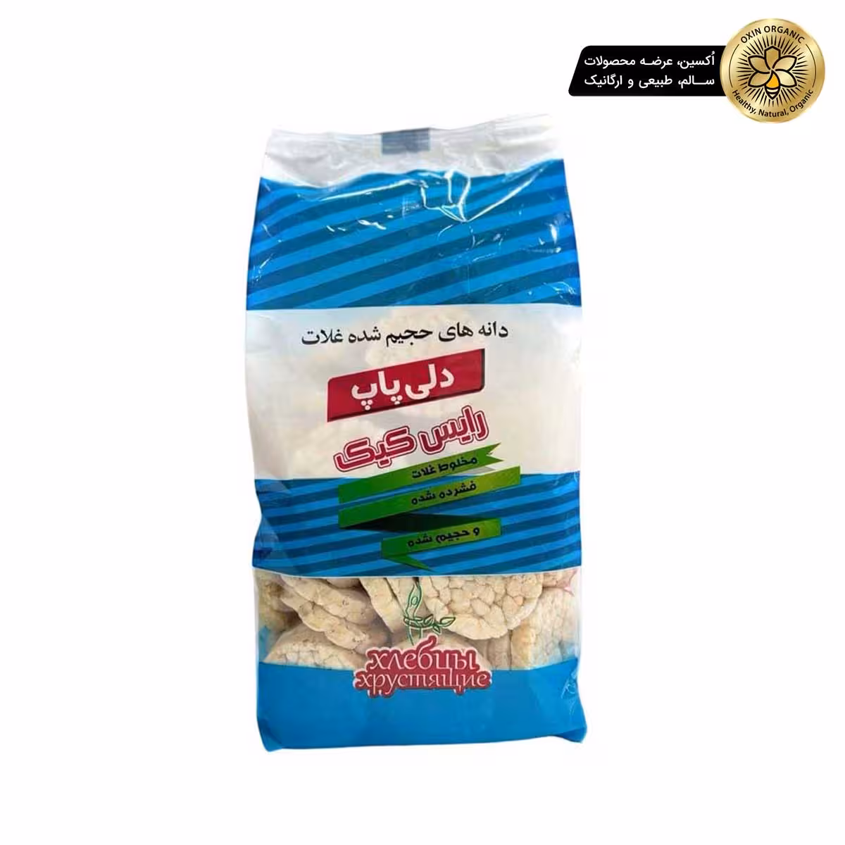 مینی رایس کیک برنجی100گرم دلی پاپDeleepop mini rice cakes 100g