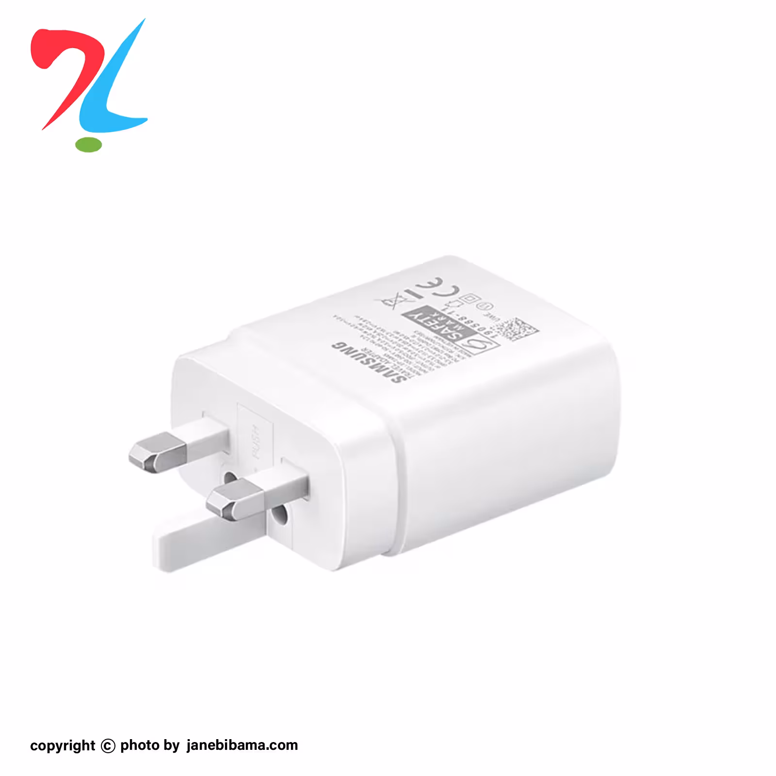 آداپتور مدل 3 پین 45 وات اورجینال سامسونگ-رنگ سفید