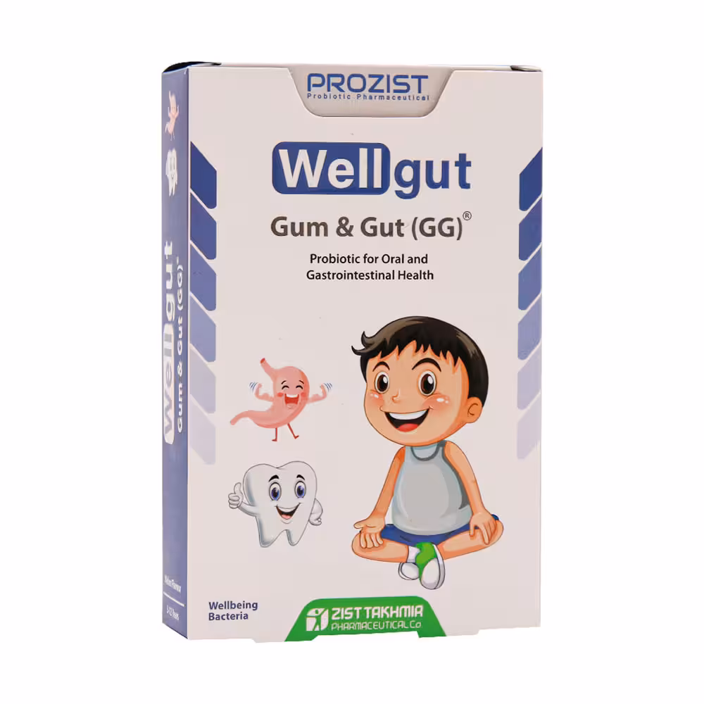 قرص جویدنی ول گات گام و گات زیست تخمیر 30 عددی