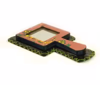 آینه دستی چوبی کد MH1007