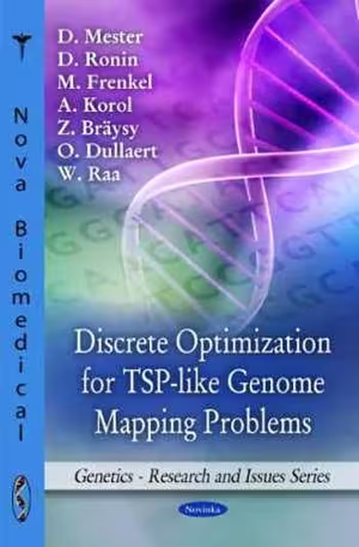 [PDF] دانلود کتاب Discrete Optimization For Tsp-Like Genome Mapping Problems, 2012
