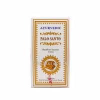 عود آبشاری دست ساز هندی Palo Santo برند Ayurvedic بسته 10 عددی (عود آبشاری پالوسانتو)