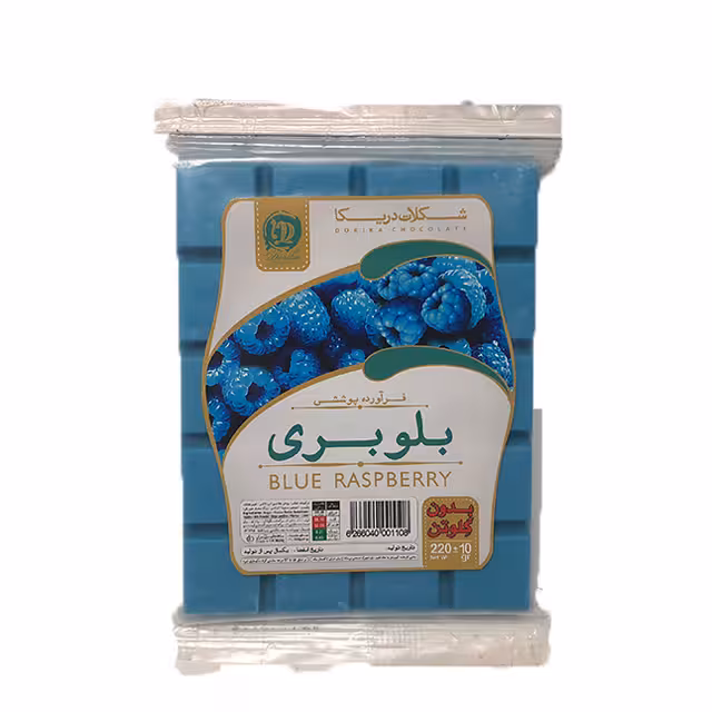 شکلات تخته ای بلوبری دوریکا 220 گرمی