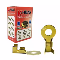 سر سیم فشاری گرد حلقوی هیسار (HISAR)، سایز 6 میلیمتر، کد 10313