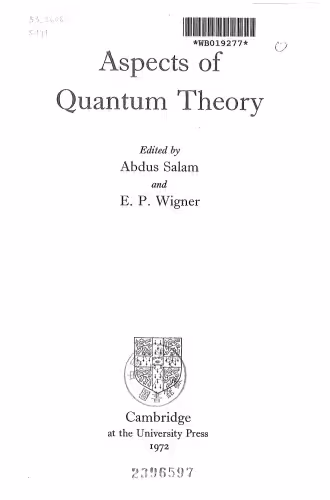 خرید و دانلود نسخه کامل کتاب Aspects of Quantum Theory - Dedicated to Dirac’s 70th Birthday