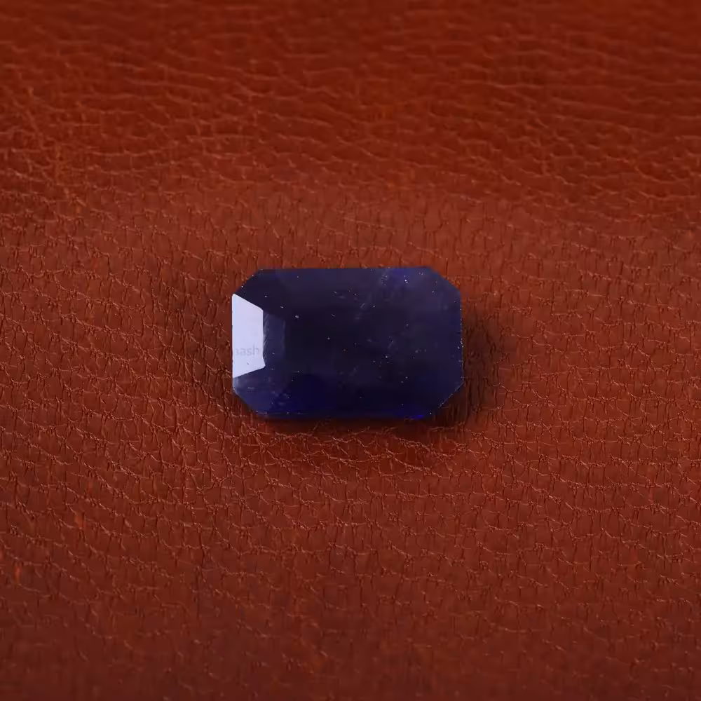 نگین یاقوت کبود کد 29985 - جواهری مشاهیر