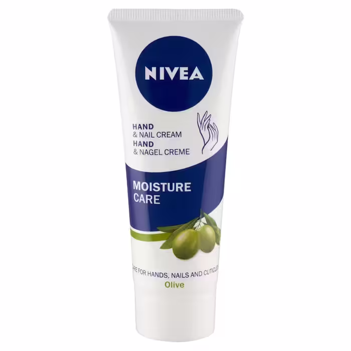 کرم مرطوب کننده دست و ناخن نیوآ مدل Moisture Care حاوی روغن زیتون حجم 75 میل