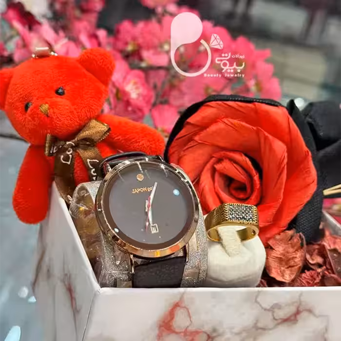 ست ساعت و‌ انگشتر مردانه