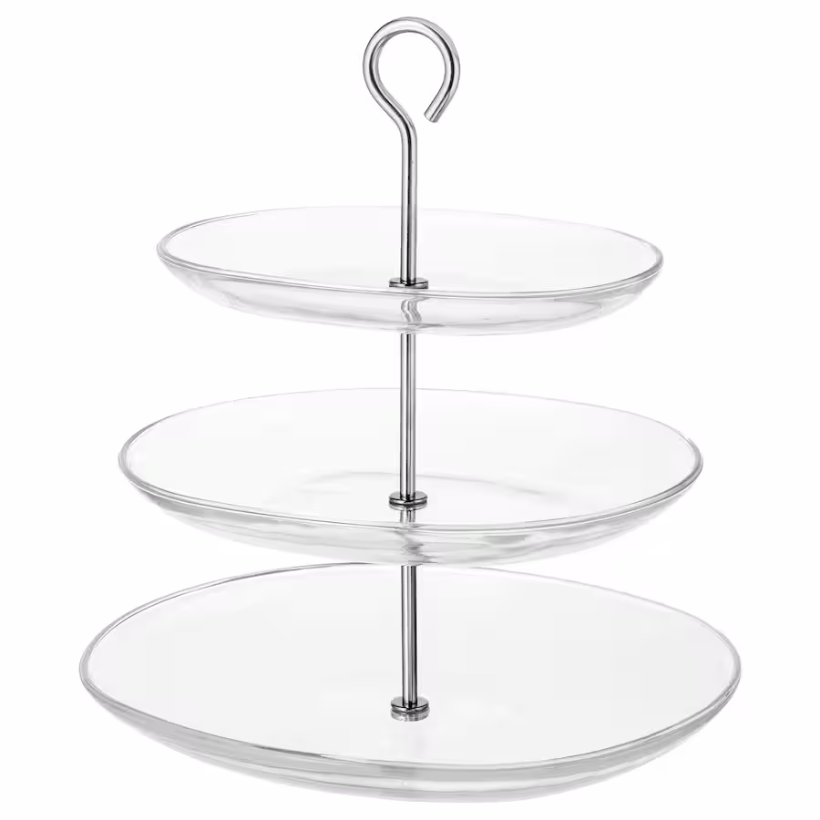 ظرف سرو ایکیا مدل KVITTERA کد 902.798.42 - 3 طبقه