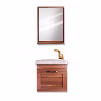 ست کابین روشویی و آینه چارسو مدل آران (طول 50 cm)