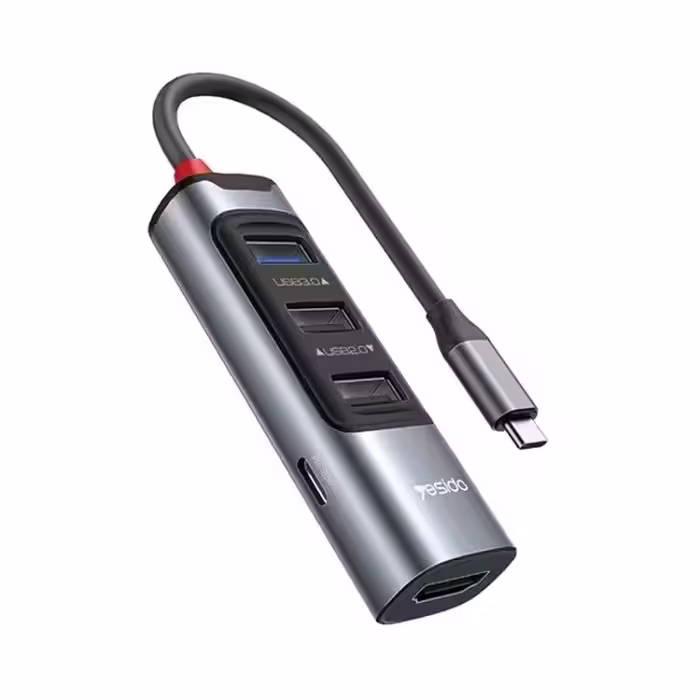 هاب 5 پورت USB 3.0 یسیدو مدل HB23
