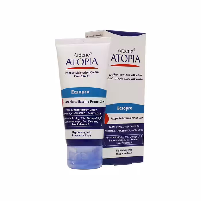 کرم مرطوب کننده صورت و گردن اکزو پرو آردن