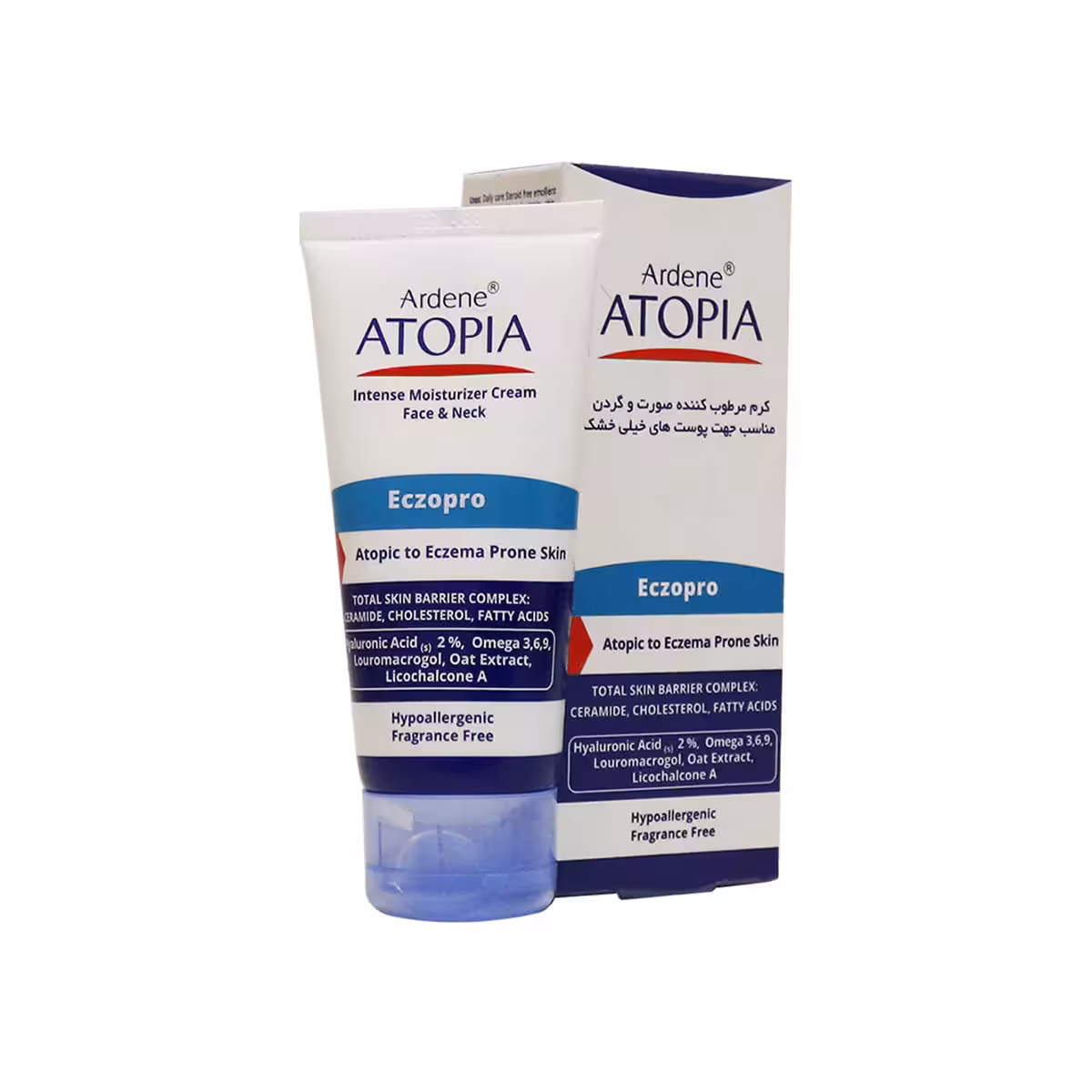 کرم مرطوب کننده صورت و گردن اکزو پرو آردن