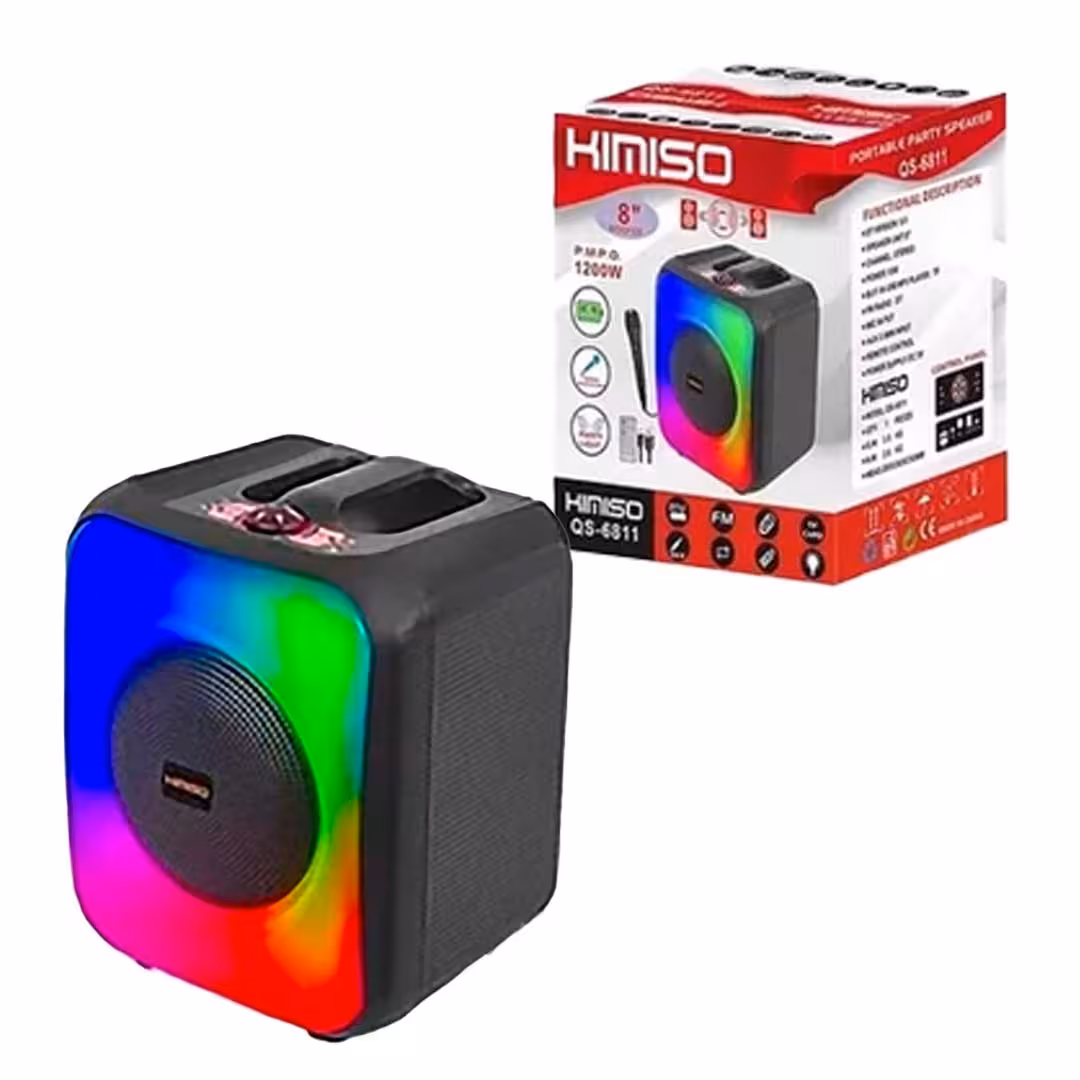 اسپیکر   KIMISO    مدل   QS-6811    ( گارانتی تست  48  ساعته )گارانتی تست