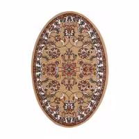 گلیم ماشینی دنیای فرش مدل افشان