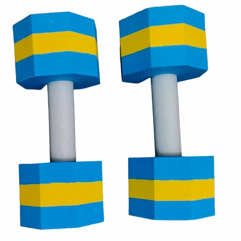 دمبل آبی مدل DMBL002C بسته دو عددی