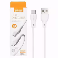 کابل شارژ فست تایپ سی شوش مدل SH403C طول 1.1 متر