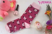 جوراب نیم ساق طرح خوک