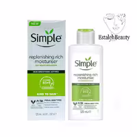 کرم آبرسان و مرطوب کننده ریچ سیمپل حجم 125 میلی لیتر Simple