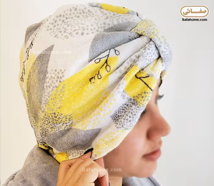 کلاه حمام پودایران طرح ماهور