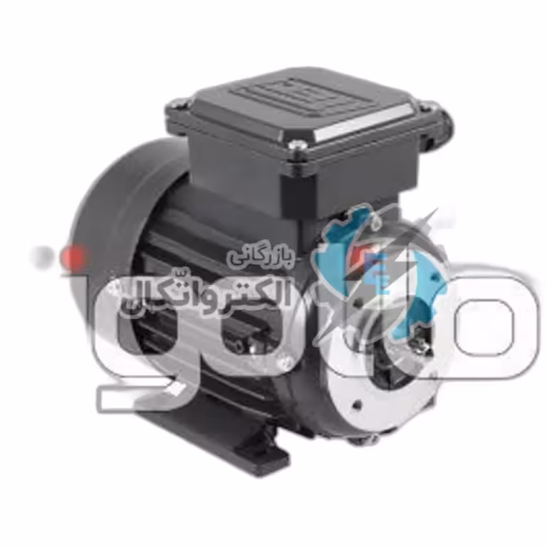 الکتروموتور ایتالیایی چیما تکفاز کلاچ دار 0.25 کیلووات، 1400 دور، پایه و نیم فلنج