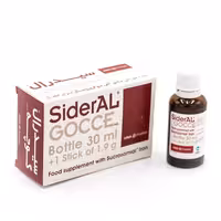 قطره آهن سیدرال گوچه جونیا فارما 30 میلی لیتر | JuniaPharma Sideral Gocce