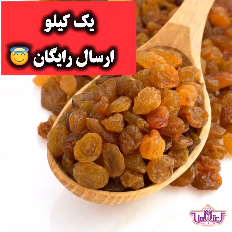 کشمش پلویی اعلا یک کیلویی اعتماد تمیز و نرم(تخفیف دار) | amazonchi