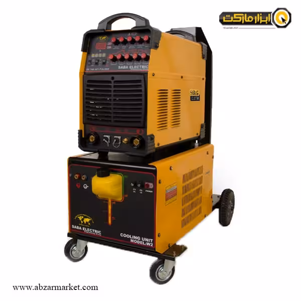 اینورتر جوشکاری تیگ صبا الکتریک 400 آمپر پالسی آب خنک مدل DC TIG 401-PULSE WC