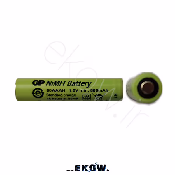 باتری نیکل متال هیدرید 800ma AAA (نیکل متال NI-MH BATTERY AAA 1.2v 800mAh)